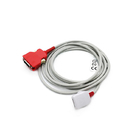 Gray 20 Pin 2.2m SpO2 Extension Cable adaptor Sensors For 